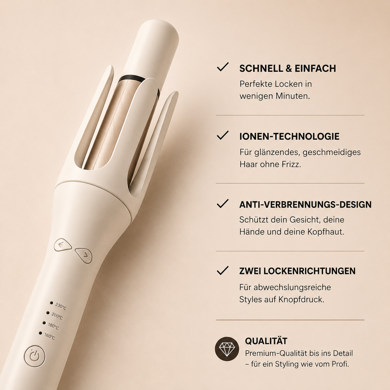 NOULA Locken Pro - Automatischer Lockenstyler